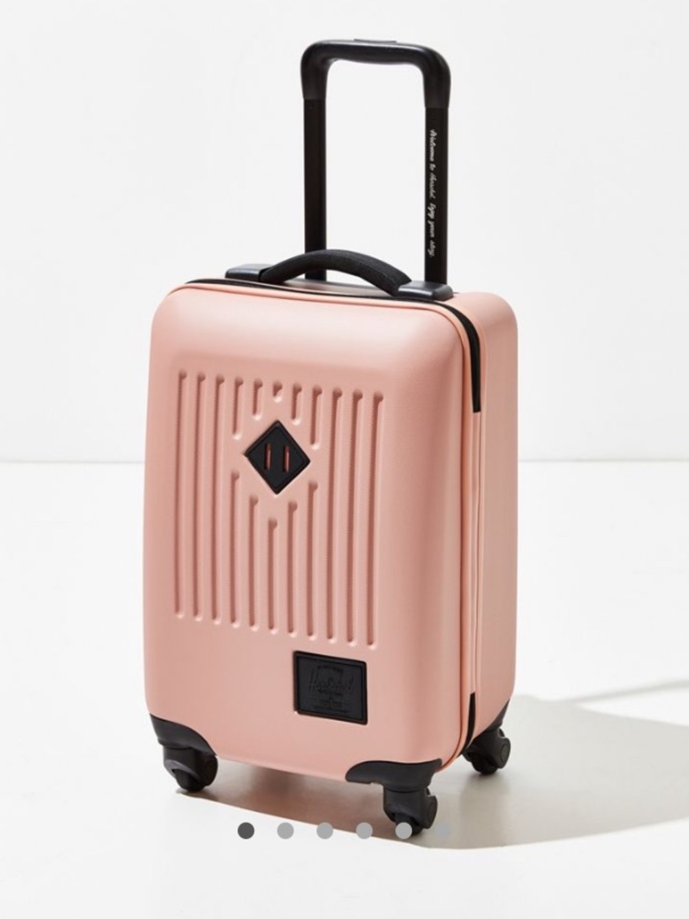 Herschel Supply Trade Hard Shell Carry On in Ash Rose